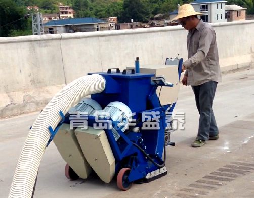 路面拋丸機應用于廣州橋面建設 路面拋丸機應用于廣州橋面建設