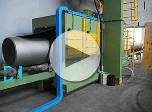 大口徑鋼管外壁拋丸機 大口徑鋼管外壁拋丸機