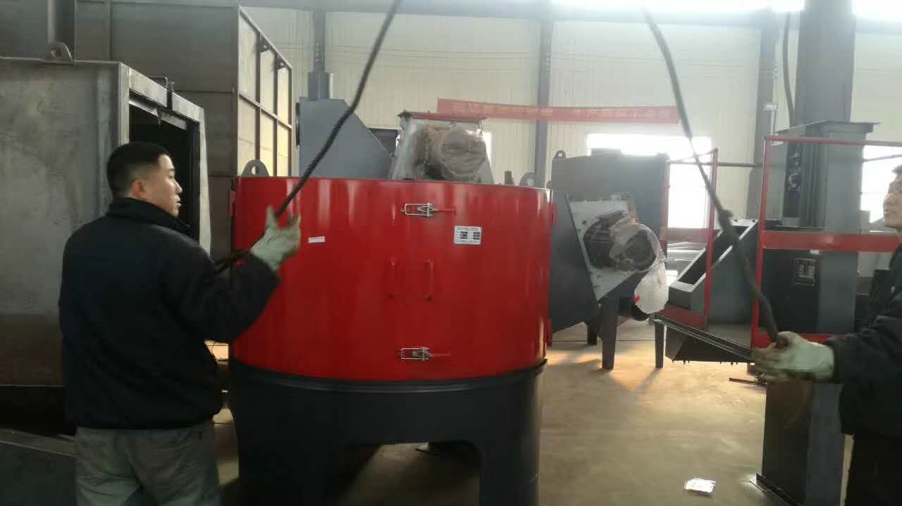 q3516轉(zhuǎn)臺(tái)式拋丸機(jī)發(fā)往廣東 q3516轉(zhuǎn)臺(tái)式拋丸機(jī)發(fā)往廣東