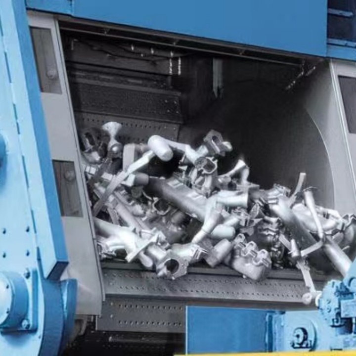 表面處理打砂機_打砂機除銹_金屬網(wǎng)片打砂清理機