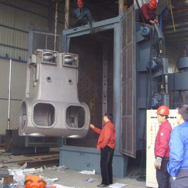 拋丸打砂機工作原理_轉盤式拋丸打砂機_拋丸機出砂口如何調整