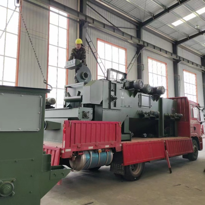 砂輪除銹機_型鋼除銹輕砂機結構打磨方法_輕型鋼結構打砂除銹機