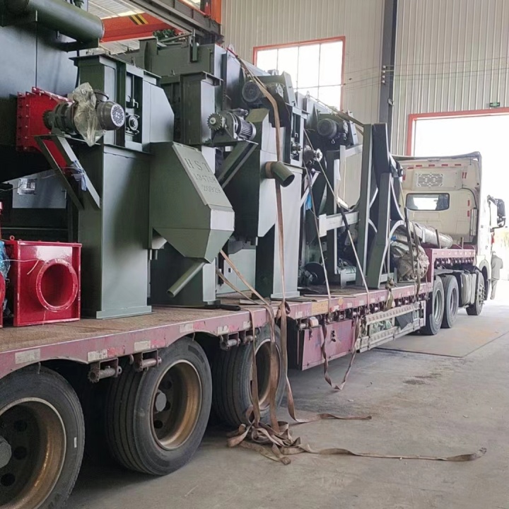 工字鋼拋丸除銹機(jī)_除銹拋丸機(jī)工作原理_鋼管拋丸除銹機(jī)工作視頻