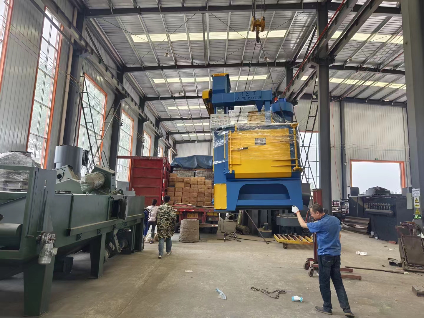 拋丸機鋼砂多少錢一噸_螺紋鋼拋丸打砂機_螺紋鋼拋丸砂機打磨方法